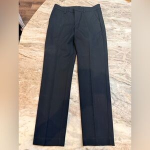 GAP Black Straight Leg Work Pants Size 6 Ankle Length